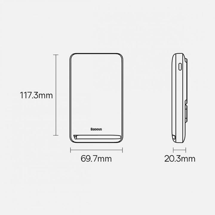 Actual product image Baseus Magnetic (10000 mAh, 20 W, 38.50 Wh)