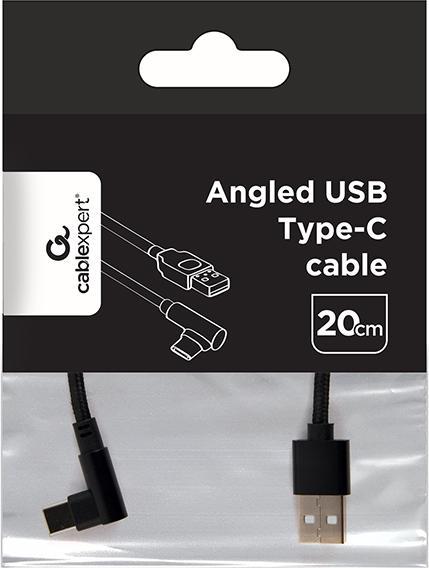 Image du produit Gembird CC-USB2-AMCML-0.2M Câble USB 0,2 m USB 2.0 USB A USB C Noir (0.20 m, USB 2.0)