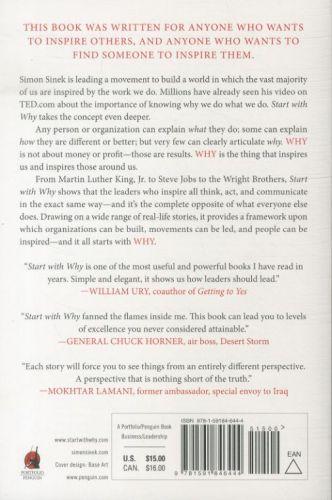 Produktbild Start with Why (Englisch, Simon Sinek, 2011)