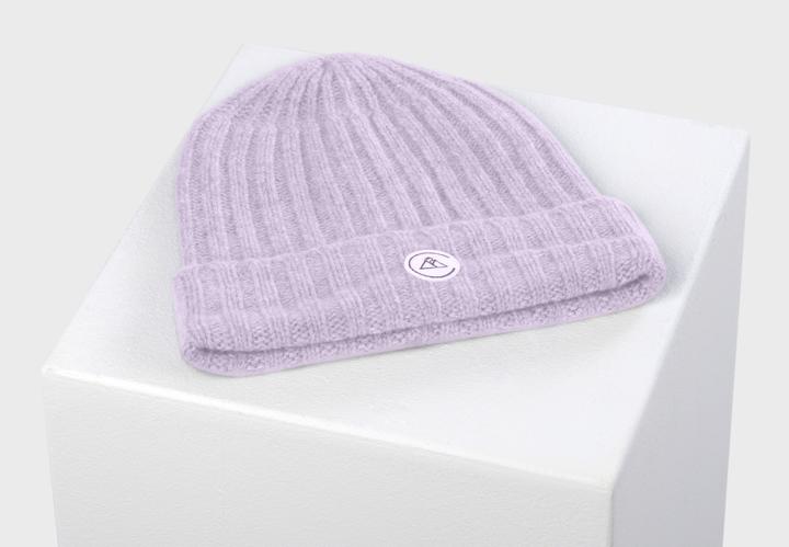 Actual product image Cash-Mere Kaschmir Rib Mütze (One size)