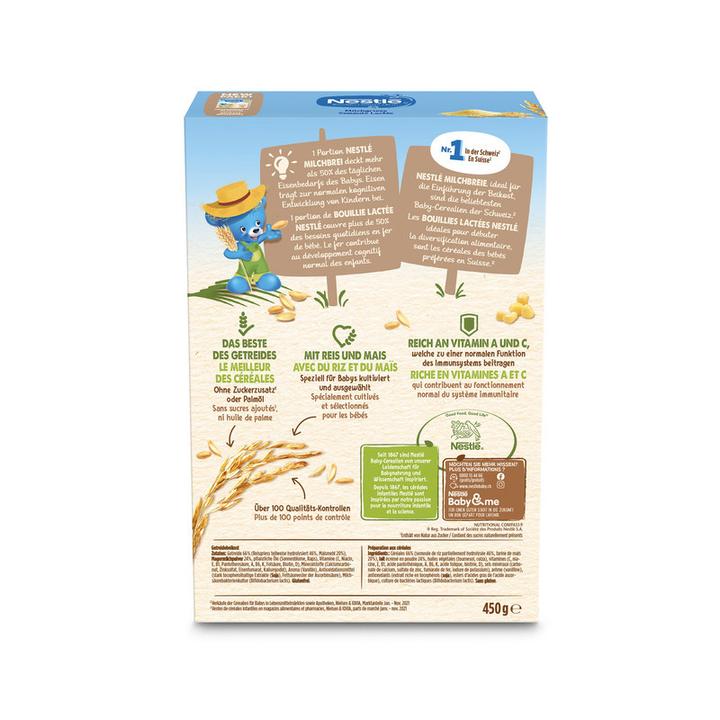 Actual product image Nestlé Milk semolina (504 g)