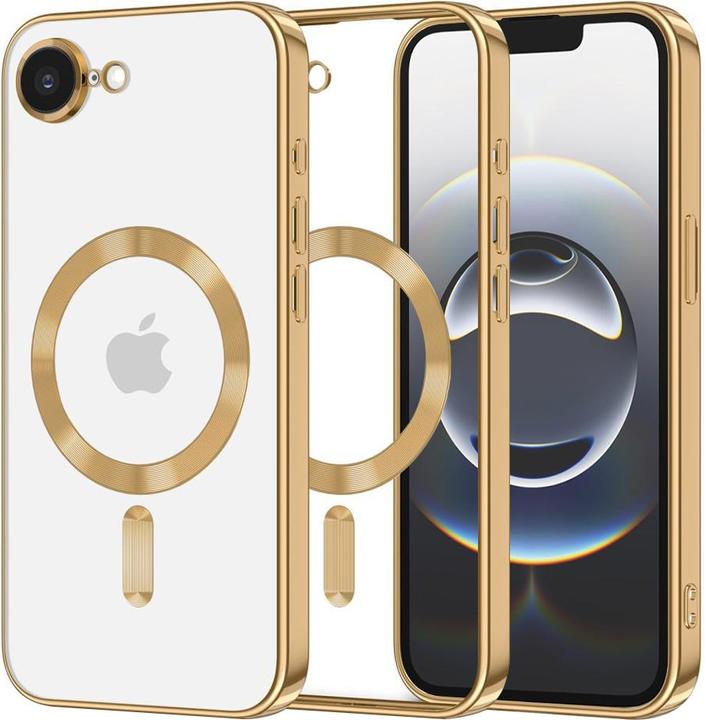 Actual product image Techsuit - Luxury Crystal MagSafe - iPhone 16e - Gold (Apple iPhone 16e)