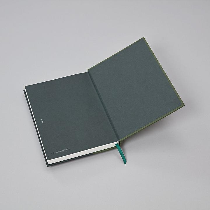 Actual product image Semikolon Notebook (A5) NATURAL AFFAIR, Botanic, Blanko (A5)