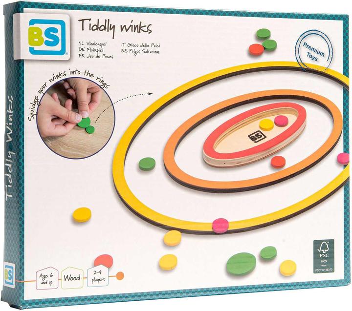 Actual product image BS Flea game (German, French, Italian, English)