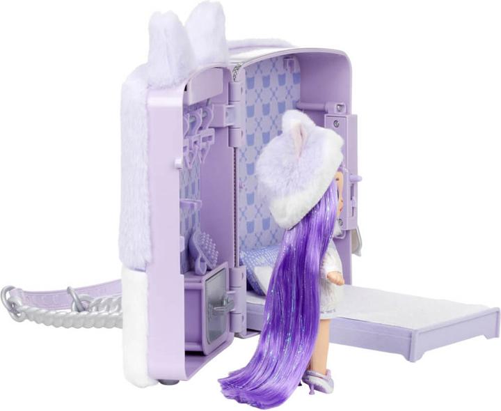 Produktbild MGA Na. Na. Na. Surprise 3-in-1 Backpack Bedroom Series 3 Playset- Lavender Kitty