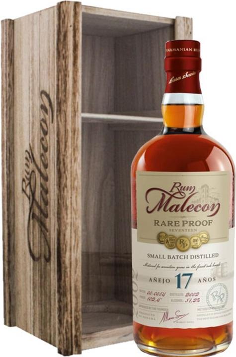 Actual product image Malecon Añejo 17 Años RARE PROOF 2006 in wooden box