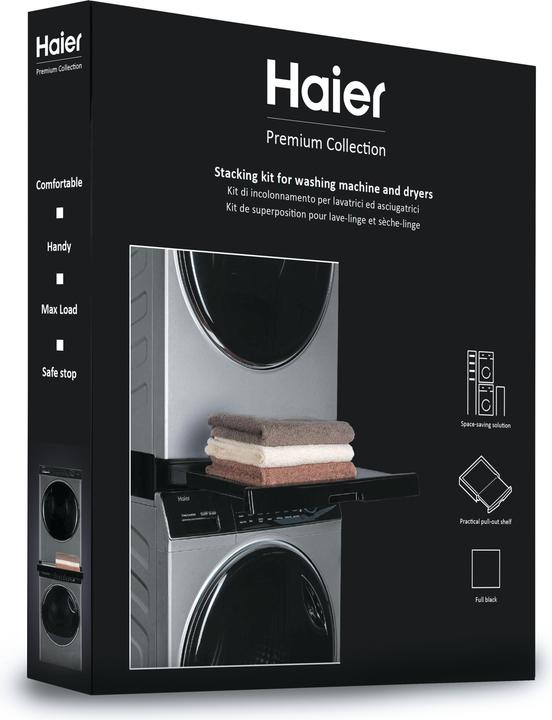 Actual product image Haier Premium Collection Stacking Kit HASTKU10
