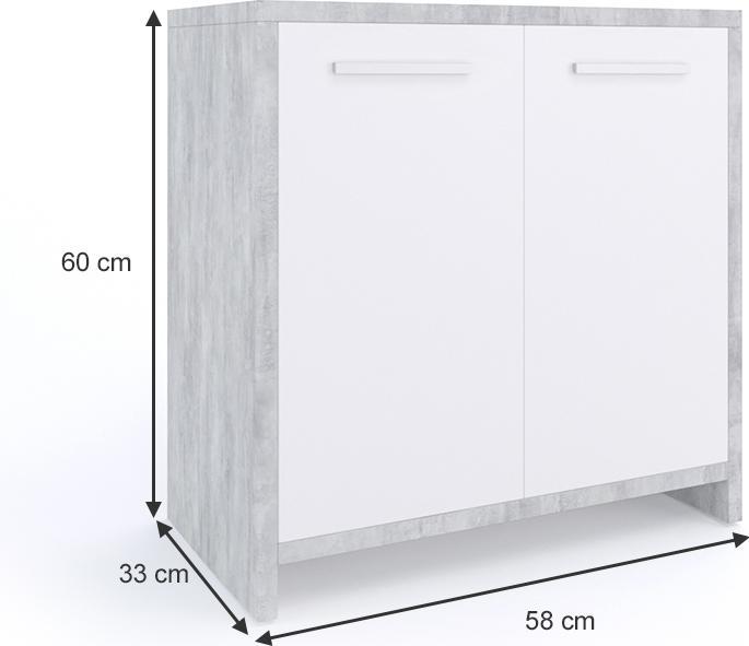 Image du produit Vicco Kiko (58 x 33 x 60 cm)