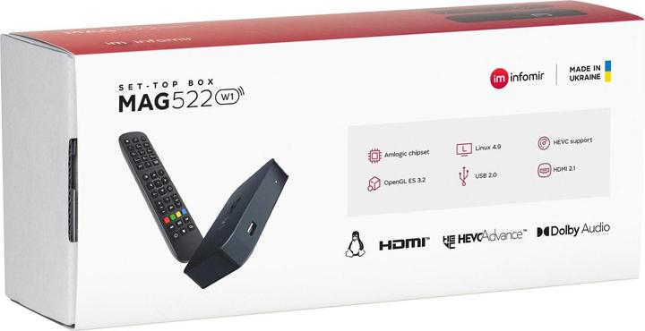 Image du produit infomir MAG 522 W3 (0.51 Go, IPTV, Disque dur)