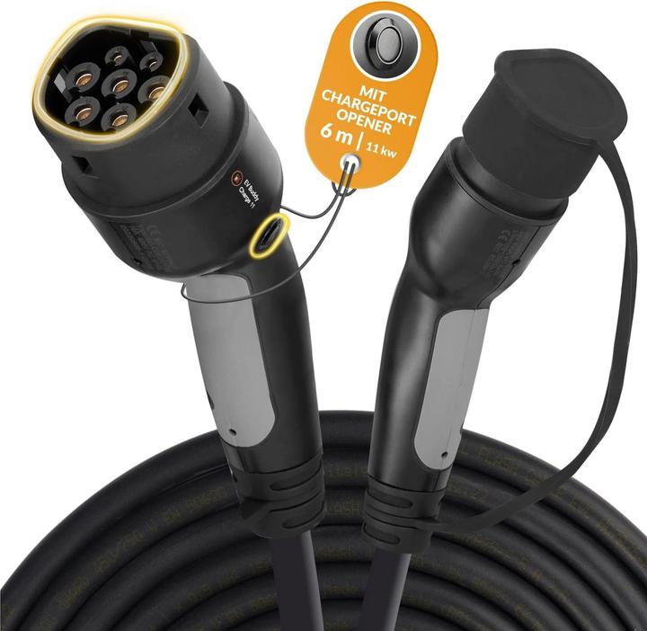 Produktbild Ev Buddy Charge 11 Tesla Edition (Typ 2, 11 kW, 16 A, 6 m)