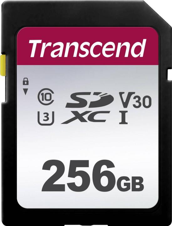 Transcend SDXC 300S UHS-I U3 V30 (256 GB, SDXC, U3, UHS-I)