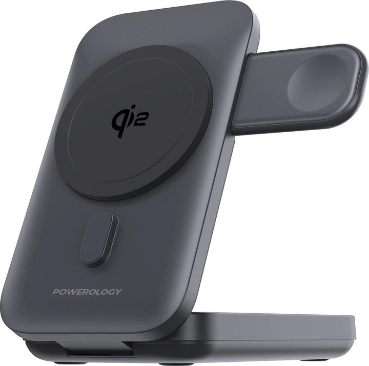 Image du produit Powerology Banque d'alimentation 3 en 1 MagSafe 10000 mAh (10000 mAh)