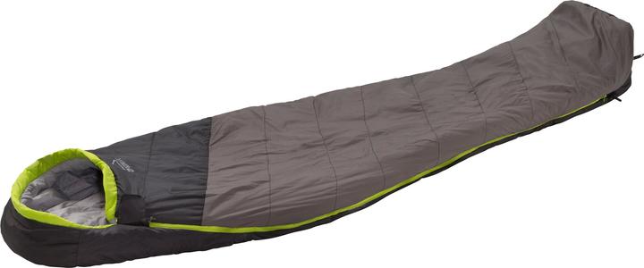 Mc Kinley McKinley Trekker 5 Mumienschlafsack (Farbe: 900 hellgrau/schwarz/grau, RV links) (220 cm)