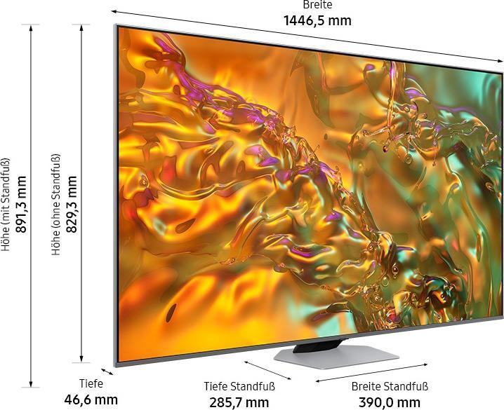 Actual product image Samsung GQ65Q80DATXZG (65", Q80D, QLED, 4K, 2024)