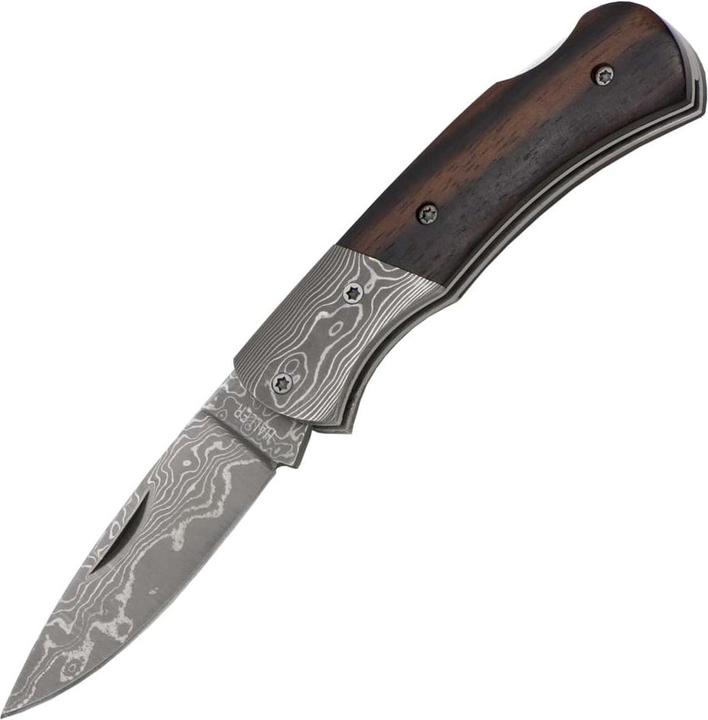 Haller Damast-Taschenmesser Ebenholz (5 cm)