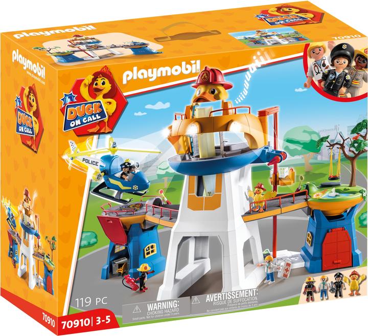 Playmobil La sede centrale (70910, Anatra Playmobil in chiamata)