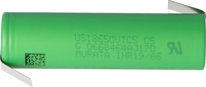 Actual product image Sony Battery Konion US18650VTC5 + solder tag Z (1 pcs., 18650, 2600 mAh)