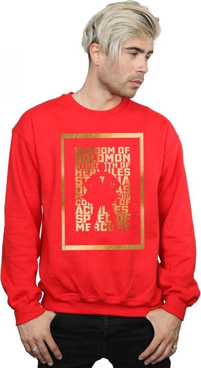 Produktbild Shazam Gold Text Sweatshirt (L)