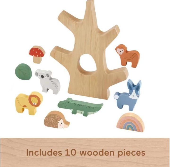 Immagine prodotto Fisher-Price Albero di equilibrio in legno animal fun