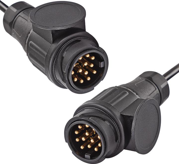 Actual product image Dema Trailer extension cable Connection cable 13-pin 3m