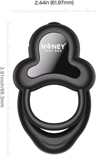 Image du produit Honey Play Box Anello Vibrating Double Cock Ring Noir (75372, LEGO DC)
