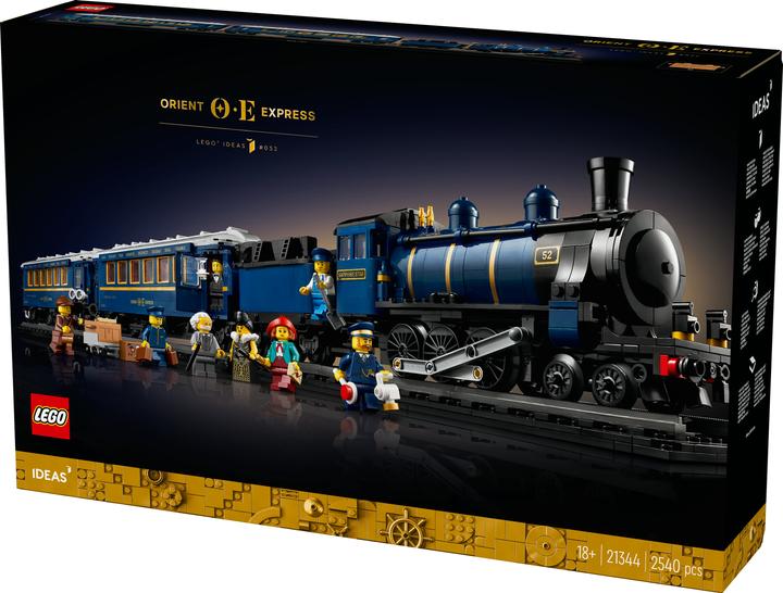 Image du produit LEGO 21344 L'Orient-Express (21344, LEGO Ideas, LEGO difficiles à trouver)