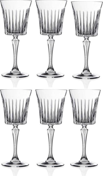 Rcr CUPS SET TIMELESS 6 PCS., 300 ML (30 cl, 6 Gläser, Weingläser Set)