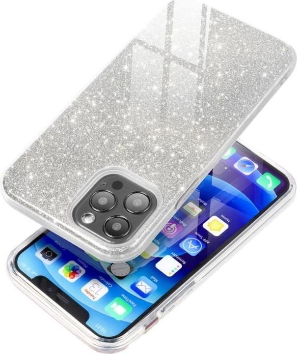 Produktbild OEM Back panel cover SHINING Case for IPHONE 15 silver (Apple iPhone 15)