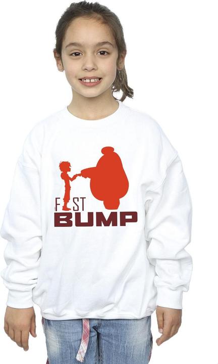 Immagine prodotto Disney Big Hero 6 Baymax Fist Bump Cutout Felpa Ragazze (140, 146)