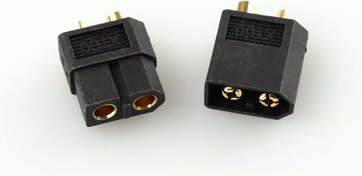 Produktbild Amewi XT60 Stecker und Buchse schwarz 1 paar