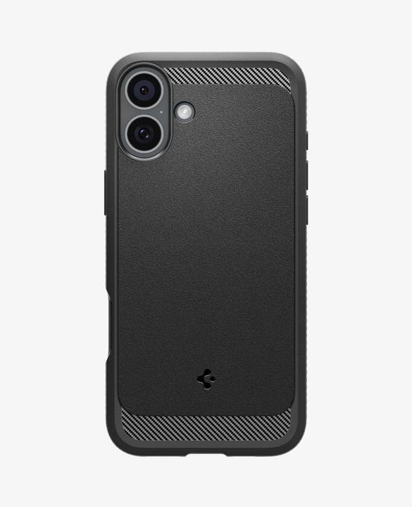 Actual product image Spigen Rugged Armor Mag Magsafe case for iPhone 16 Plus 6,7" matte black (Apple iPhone 16 Plus)