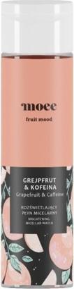 Produktbild Konjac Sponge MOEE Fruit Mood Brightening Micellar Water rozświetlający płyn micelarny Grejpfrut & Kofeina