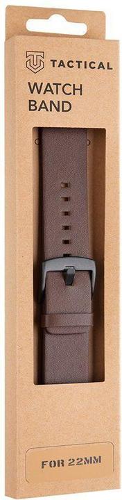 Garmin Taktisches Uhrenlederarmband, braune Farbe, 22 mm (22 mm, Genuine Leather)