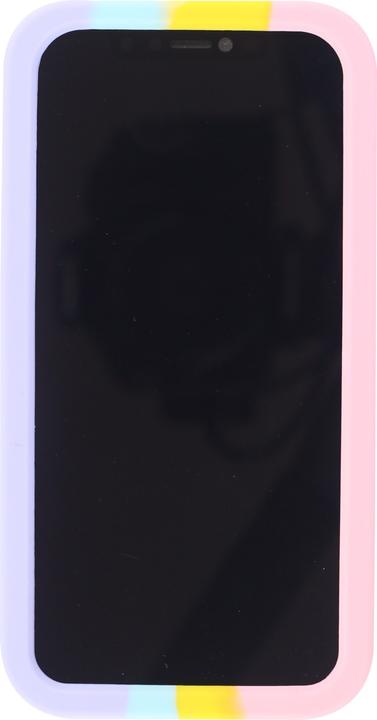 Image du produit PhoneLook Coque Silicone jeu éclate bulles anti-stress arc-en-ciel (Apple iPhone 12 Pro Max)