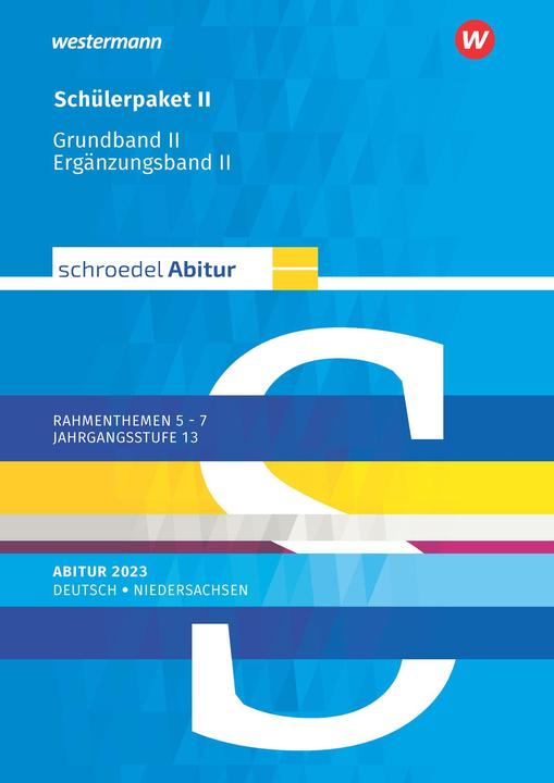 Etichetta energetica Schroedel Abitur / Schroedel Abitur - Ausgabe für Niedersachsen 2023 (Tedesco, Angelika Welle, Anne Matz, Jan J. Bakker, Dieter Stüttgen, Falk Freyberg, Sasha Spolders, Pietro Bekes, Karin Cohrs, Dennis Strömsdörfer, Julian Eilmann, Peter Noss, Heinrich Meissner, 2022)