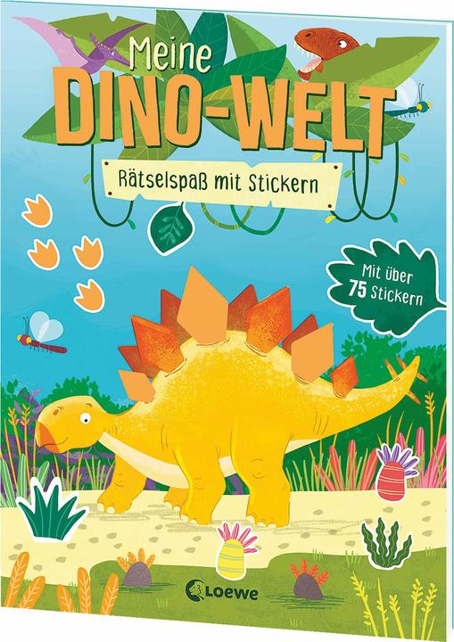 Image du produit Loewe Mon monde de dinosaures - Des casse-têtes amusants avec des autocollants