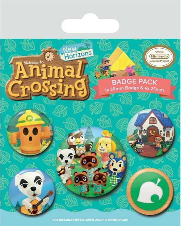 Image du produit Animal Crossing Pin'sSet 5erPack Métal