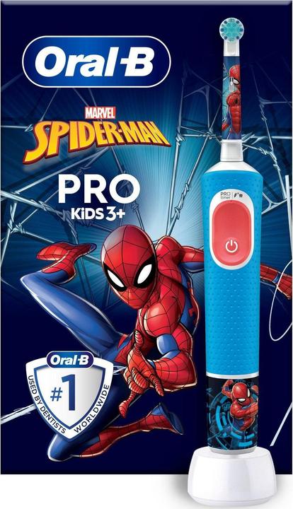 Produktbild JTI Elektrische Zahnbürste Vitality Pro Kids Spiderman HBOX (Oszillierende Zahnbürste)
