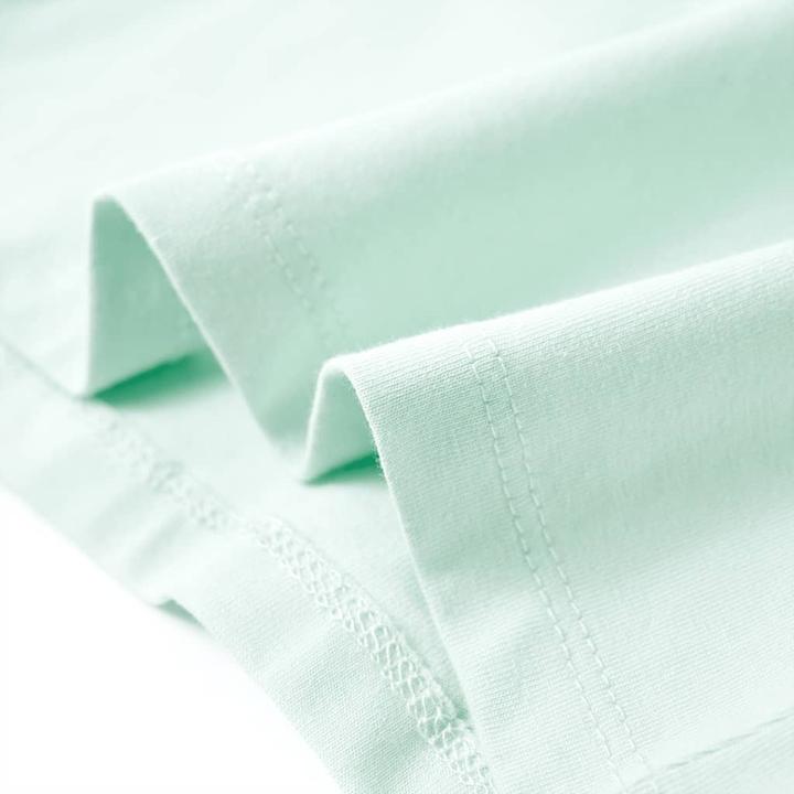 Immagine prodotto VidaXL Maglietta per bambini Verde menta chiaro 104,Materiale: 95 (104)