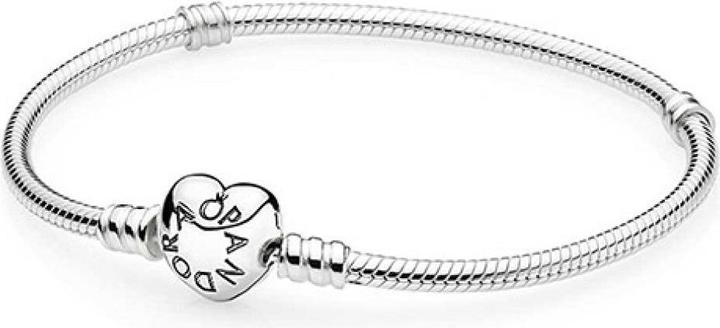 Immagine prodotto Pandora Bracciale con chiusura a cuore (20 cm, Argento)