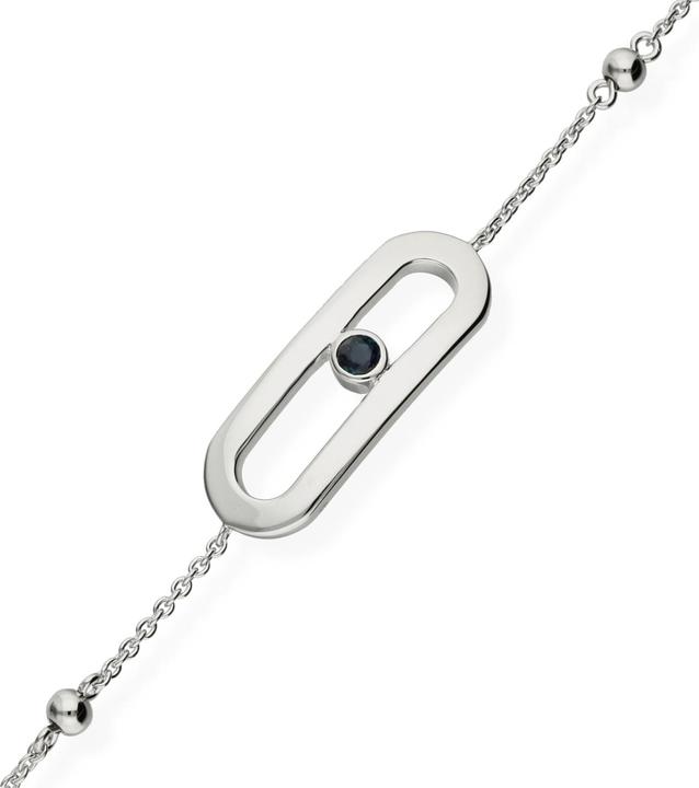 Actual product image Carat Birthstone (19 cm, Silver 925)