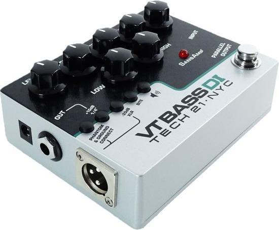 Produktbild tech21 SansAmp Character VT Bass DI Preamp Pedal mit Kabel (Bass)
