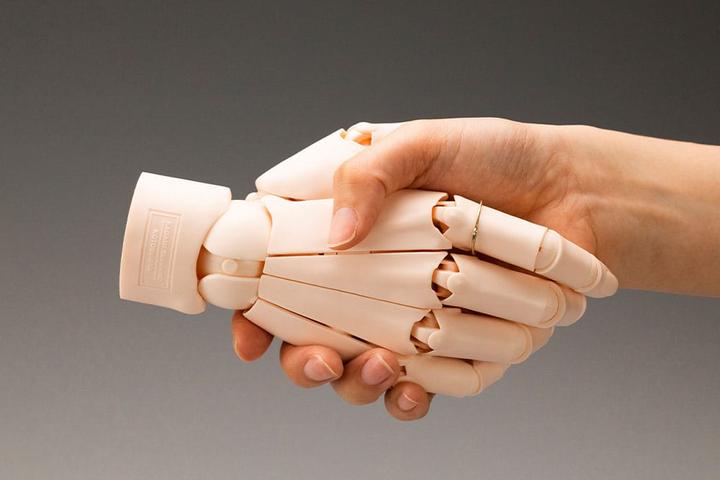 Image du produit Kotobukiya Takahiro Kagami PVC Artist Support Item Hand 1/1 Model/R Pale Orange 21 cm