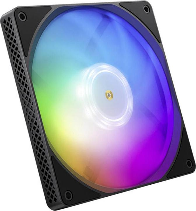 Actual product image Jonsbo HF1415 Slim PWM fan, ARGB, 140mm - black (140 mm)
