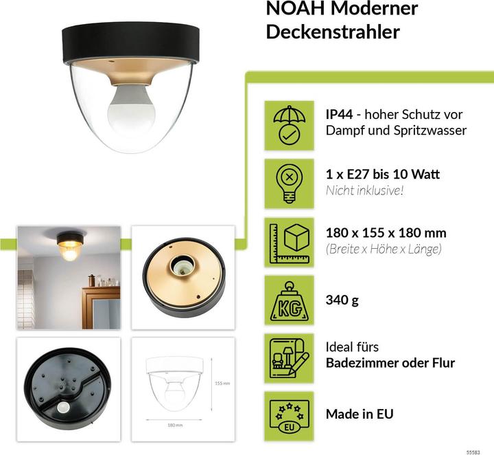 Actual product image Licht-Erlebnisse Maira (E27)