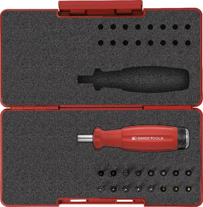 PB Swiss Tools Set de tournevis dynamométriques PB 9320.Set B3 CBB (1 Nm, 5 Nm)