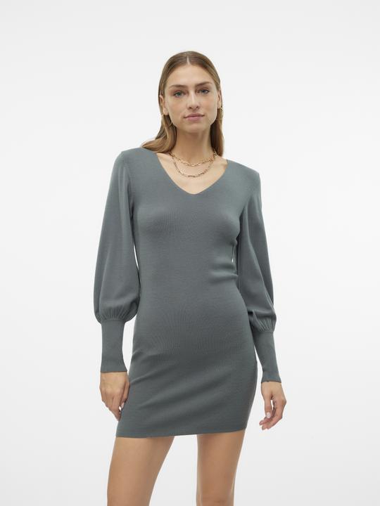Produktbild Vero Moda VMHOLLYKARISPUFF Kurzes Kleid Strickkleid (L)