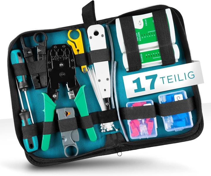 Produktbild Plicabo Profi Netzwerk Werkzeug-Set (Werkzeug)