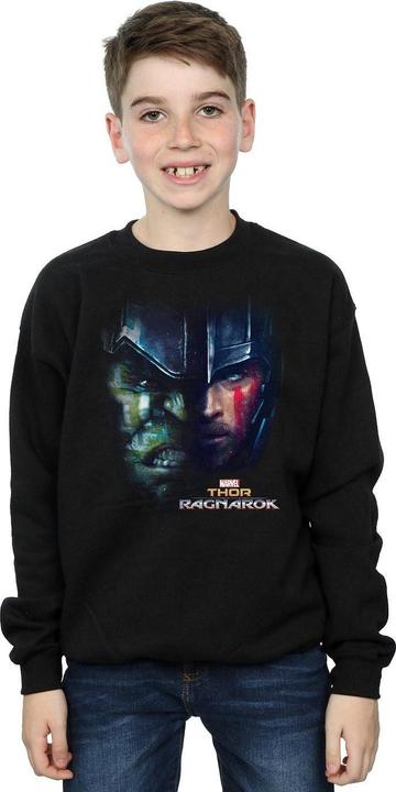 Produktbild Thor Ragnarok Hulk Split Face Sweatshirt Jungen (152, 158)