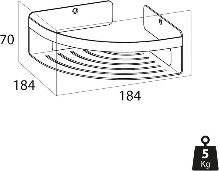 Actual product image Tiger Caddy (18.5 x 18.5 x 7 cm)